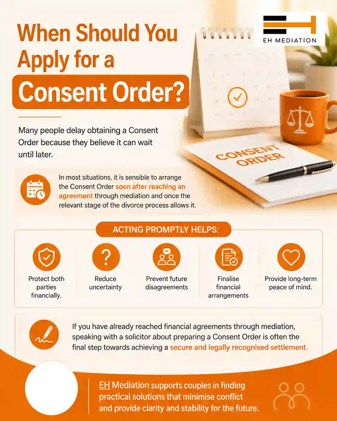 When Should You Apply for a Consent Order Derby?
